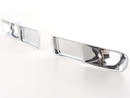 Lufteinlass Blenden Set Air Intake chrom VW Polo (6N) chrom Lufteinlass Lüftungsgitter