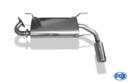 Mazda MX5 Typ NB Endschalldämpfer - 1x90 Typ 13