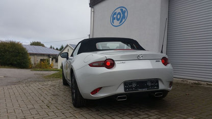 Mazda MX5 - ND Endschalldämpfer quer Ausgang rechts/links - 1x145x65 Typ 59 rechts/links