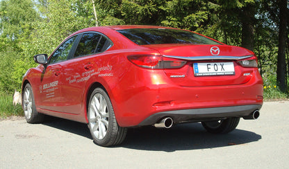 Mazda 6 - GJ Limousine Endschalldämpfer quer Ausgang rechts/links - 1x100 Typ 16 rechts/links