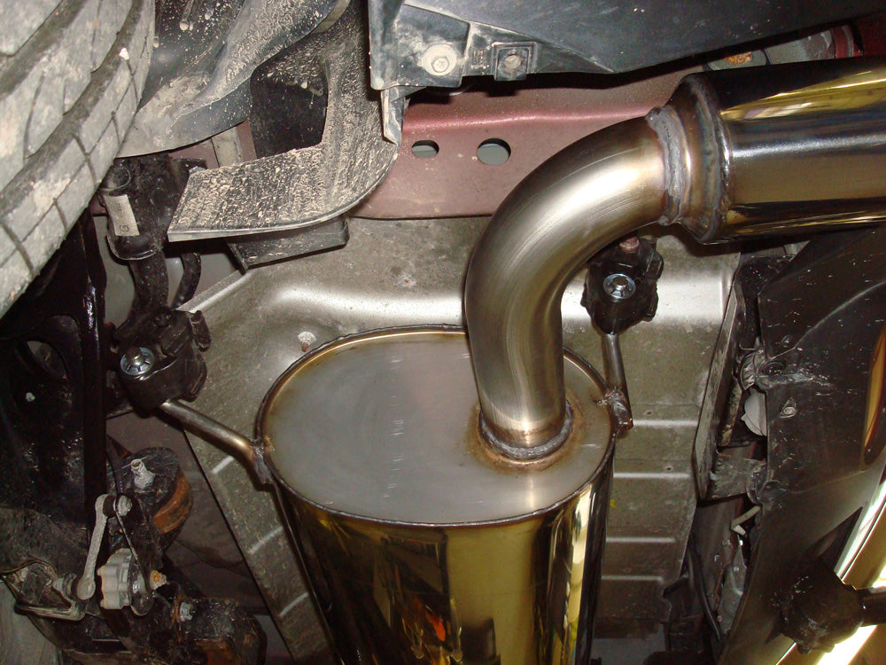 Mazda CX7 Endschalldämpfer quer Ausgang rechts/links - 1x100 Typ 17 rechts/links