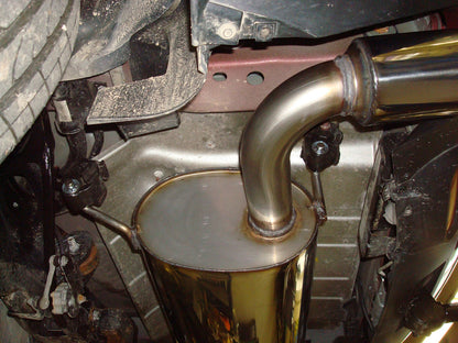 Mazda CX7 Endschalldämpfer quer Ausgang rechts/links - 1x100 Typ 17 rechts/links