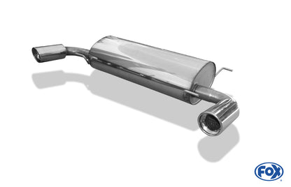 Mazda CX7 Endschalldämpfer quer Ausgang rechts/links - 1x100 Typ 17 rechts/links