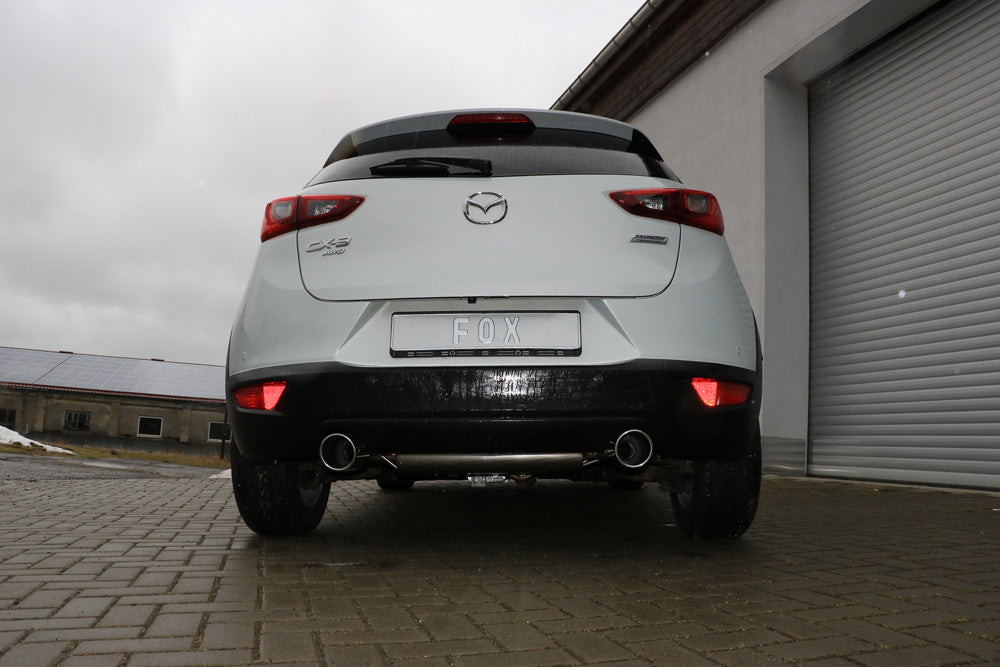 Mazda CX3 Benzin - DK AWD Endschalldämpfer quer rechts/links - 1x100 Typ 16 rechts/links