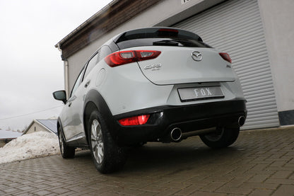 Mazda CX3 Benzin - DK AWD Endschalldämpfer quer rechts/links - 1x100 Typ 16 rechts/links