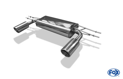 Mazda CX3 Benzin - DK AWD Endschalldämpfer quer rechts/links - 1x100 Typ 16 rechts/links
