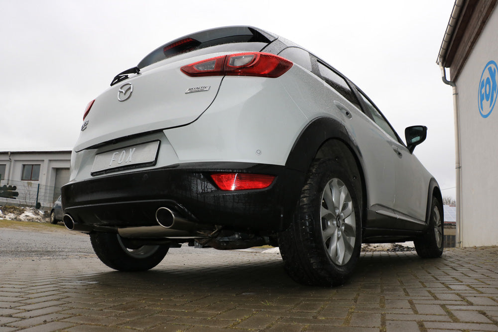 Mazda CX3 Benzin - DK AWD Endschalldämpfer quer rechts/links - 115x85 Typ 32 rechts/links