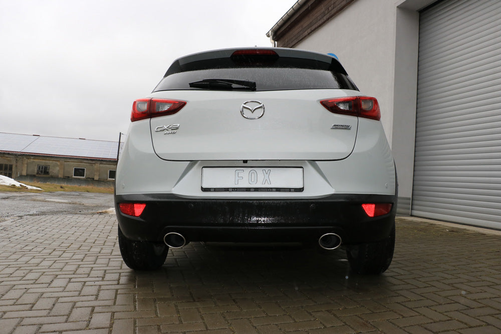 Mazda CX3 Benzin - DK AWD Endschalldämpfer quer rechts/links - 115x85 Typ 32 rechts/links