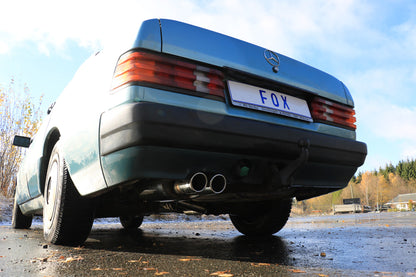 Mercedes 190 W201 Endschalldämpfer - 2x76 Typ 16