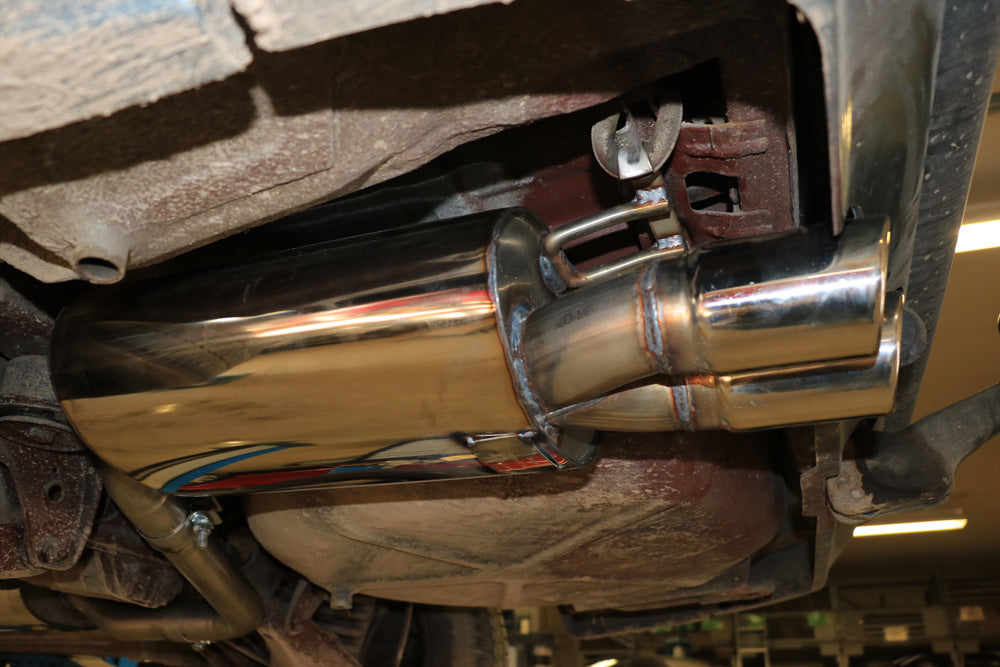 Mercedes 190 W201 Endschalldämpfer - 2x76 Typ 16