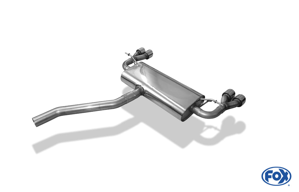 Mercedes A-Klasse W176 - Brabus Stoßstange Endschalldämpfer quer Ausgang rechts/links - 2x76 Typ 16 rechts/links