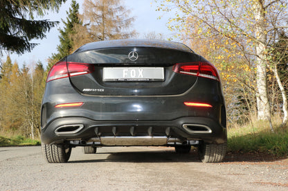 Mercedes A-Klasse - 177 - Starre Hinterachse Endschalldämpfer quer Ausgang rechts/links