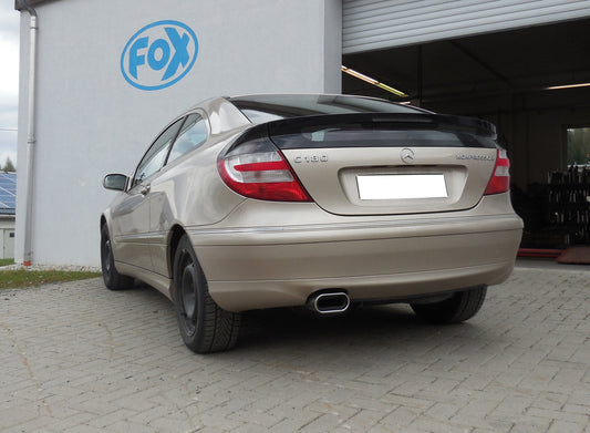 Mercedes C-Klasse Sportcoupe CL203 Endschalldämpfer - 160x80 Typ 53