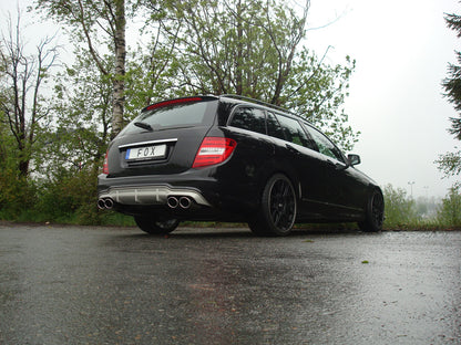 Mercedes C-Klasse 6 Zyl. - W204/S204 AMG-Paket + C63 Einsatz Endschalldämpfer rechts/links - 2x115x85 Typ 32 rechts/links