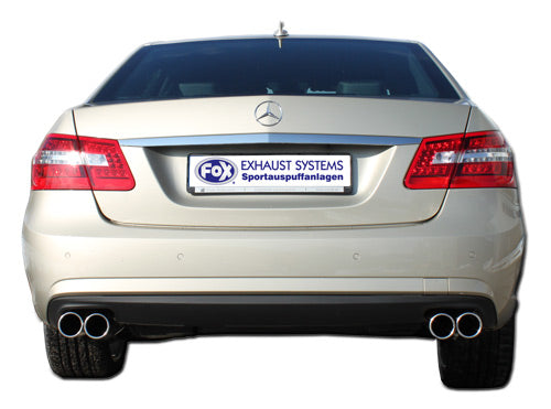 Mercedes E-Klasse W212- 4 Zylinder Endschalldämpfer rechts/links  - 2x70 Typ 16 rechts/links