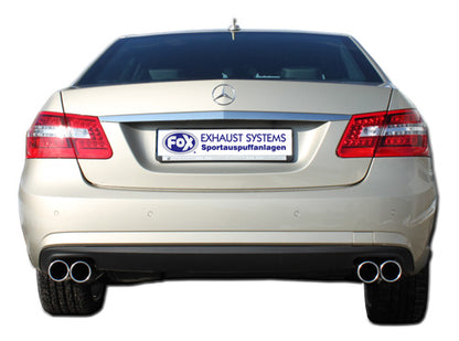 Mercedes E-Klasse W212- 4 Zylinder Endschalldämpfer rechts/links  - 2x70 Typ 16 rechts/links