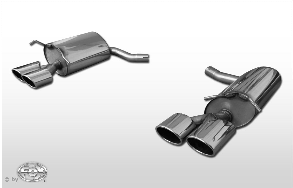 Mercedes E-Klasse Coupe C207 - 6 Zylinder Endschalldämpfer rechts/links - 2x115x85 Typ 32 rechts/links