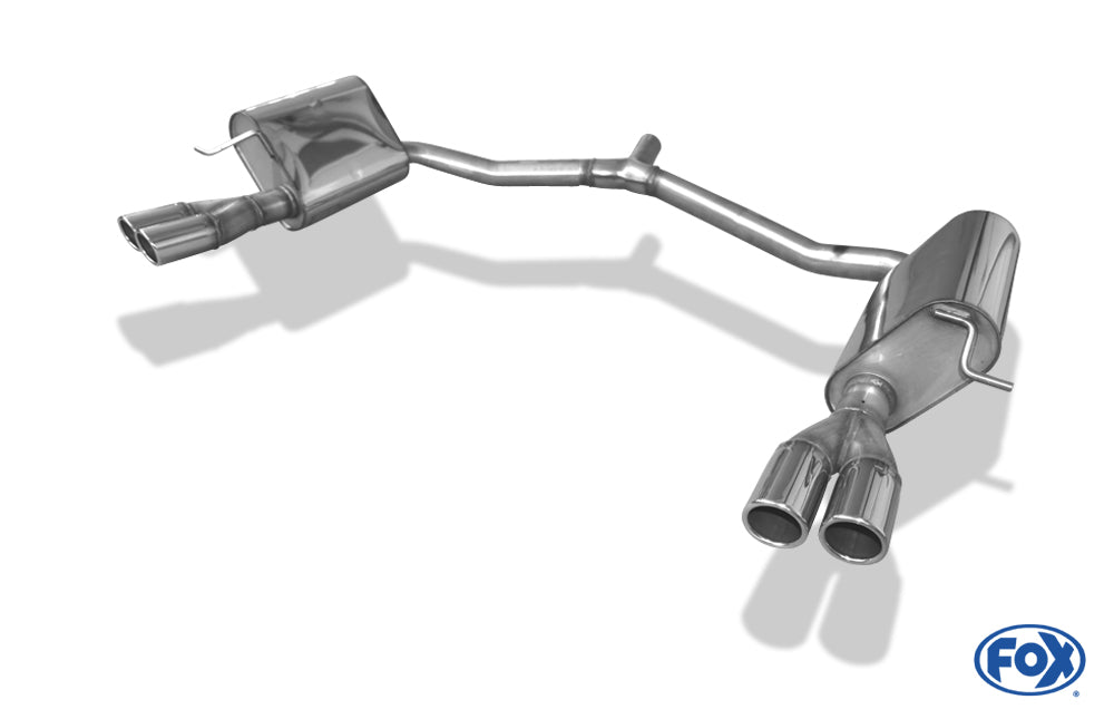 Mercedes E-Klasse W212- 4 Zylinder Endschalldämpfer rechts/links  - 2x70 Typ 16 rechts/links