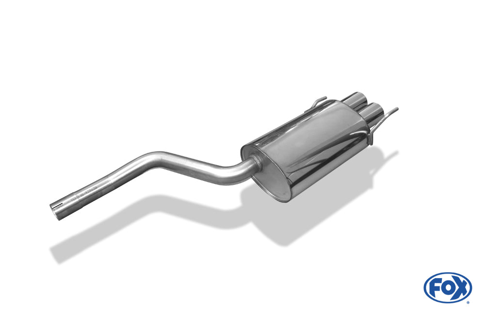 Mercedes CLK Typ 208 Endschalldämpfer  - 2x80 Typ 13
