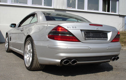 Mercedes SL55 R230 Endschalldämpfer rechts/links - 2x115x85 Typ 32 rechts/links