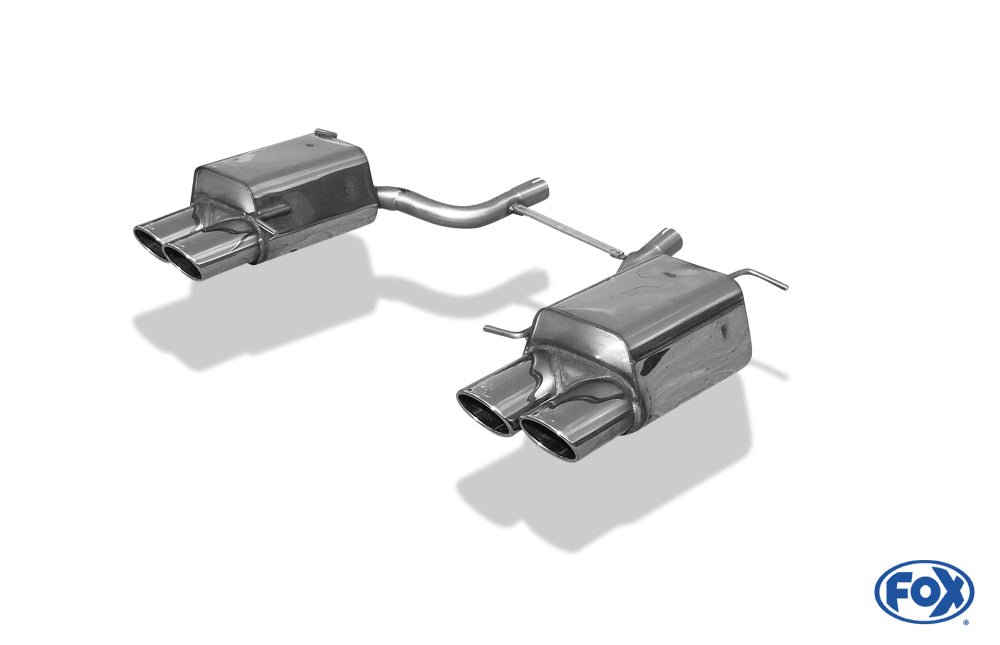 Mercedes SLK Typ 171 - 4/6 Zylinder Endschalldämpfer rechts/links - 2x115x85 Typ 32 rechts/links