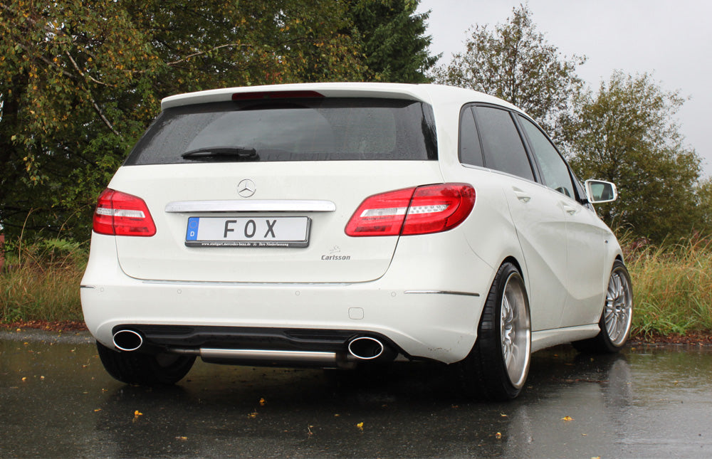 Mercedes B-Klasse - 246 Endschalldämpfer quer Ausgang rechts/links - 140x90 Typ 32 rechts/links