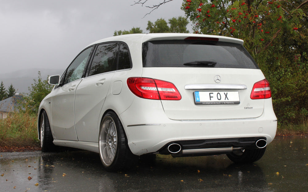 Mercedes B-Klasse - 246 Endschalldämpfer quer Ausgang rechts/links - 140x90 Typ 32 rechts/links