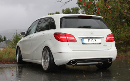 Mercedes B-Klasse - 246 Endschalldämpfer quer Ausgang rechts/links - 140x90 Typ 32 rechts/links