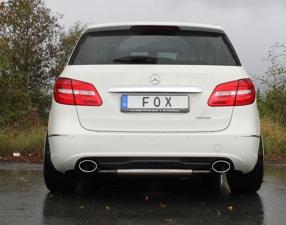 Mercedes B-Klasse - 246 Endschalldämpfer quer Ausgang rechts/links - 140x90 Typ 32 rechts/links