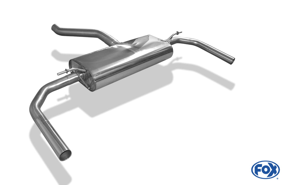 Mercedes CLA - C117/ X117 Endschalldämpfer quer Ausgang rechts/links - Für Modelle mit originalen Standard Endrohren - diese können einfach verschraubt werden