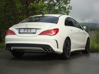 Mercedes CLA - C117/ X117 Frontantrieb Endschalldämpfer quer Ausgang rechts/links - 2x80 Typ 12 rechts/links