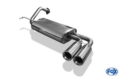 Mitsubishi Colt Typ CAO/ CJO Endschalldämpfer - 2x80 Typ 13