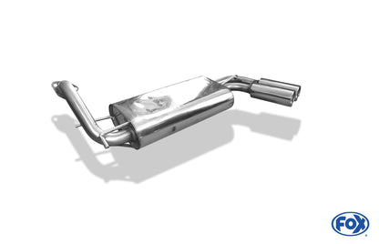 Mitsubishi Colt Typ CAO/ CJO Endschalldämpfer - 2x80 Typ 13