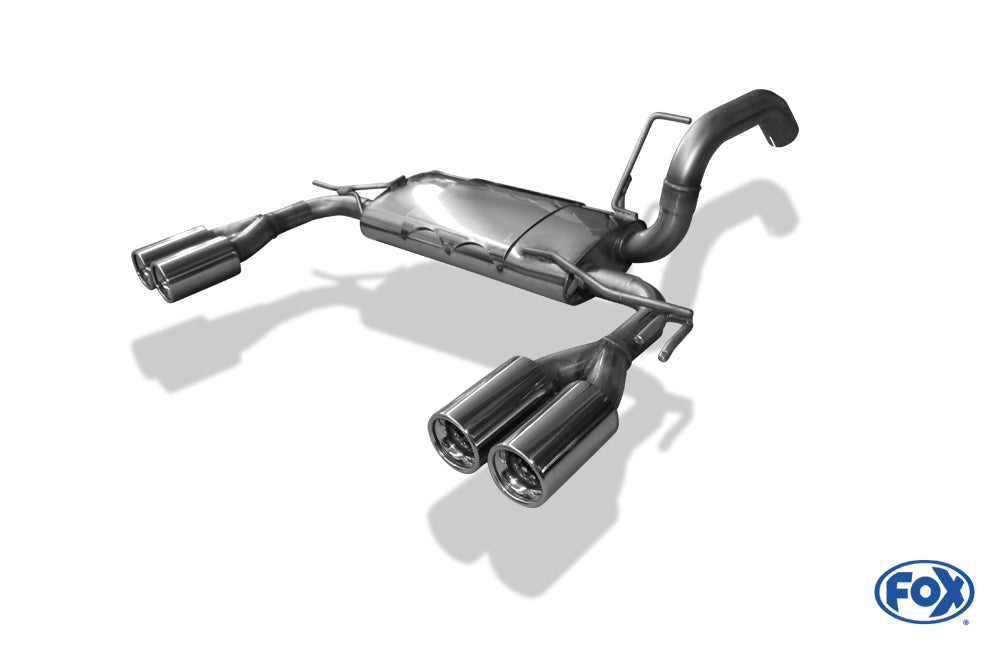 Mitsubishi Colt Typ Z30 5-türer Endschalldämpfer Ausgang rechts/links - 2x80 Typ 13 rechts/links