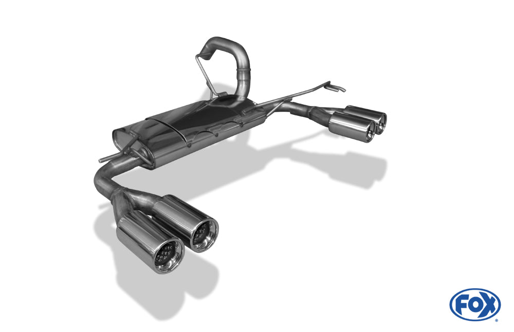 Mitsubishi Colt Typ Z30 5-türer Endschalldämpfer Ausgang rechts/links - 2x80 Typ 13 rechts/links