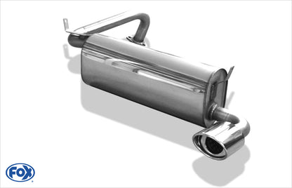 Mitsubishi Pajero Pinin H7_W - 5-türig Endschalldämpfer - 115x85 Typ 33