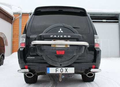 Mitsubishi Pajero IV - V80 Halbanlage ab Kat Ausgang rechts/links - 140x90 T32 rechts/links