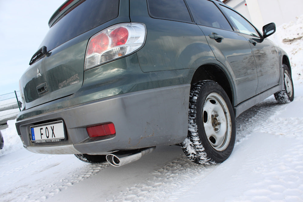 Mitsubishi Outlander 4WD Endschalldämpfer - 115x85 Typ 33