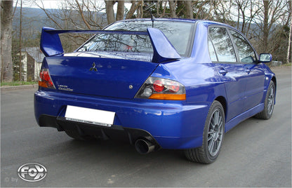 Mitsubishi Lancer EVO IX Endschalldämpfer - 1x129 Typ 14
