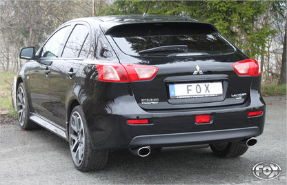 Mitsubishi Lancer CYO Stufenheck/ Sportback Diesel Endschalldämpfer quer Ausgang rechts/links - 115x85 Typ 32 rechts/links
