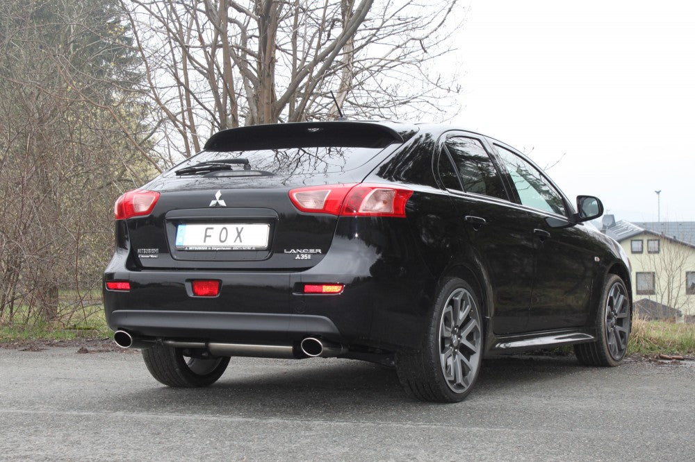 Mitsubishi Lancer CYO Stufenheck/ Sportback Diesel Endschalldämpfer quer Ausgang rechts/links - 115x85 Typ 32 rechts/links