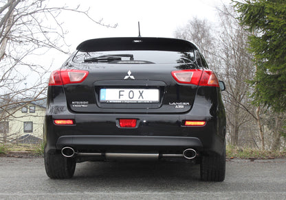 Mitsubishi Lancer CYO Stufenheck/ Sportback Benzin Endschalldämpfer quer Ausgang rechts/links - 115x85 Typ 32 rechts/links