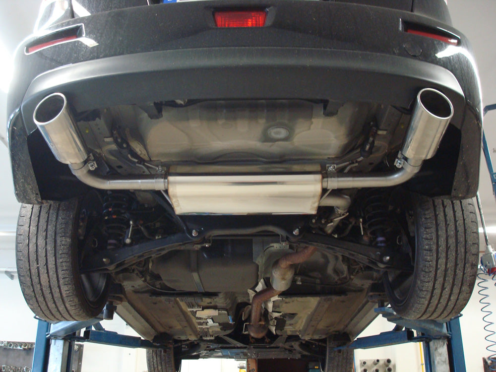 Mitsubishi Lancer CYO Stufenheck/ Sportback Benzin Endschalldämpfer quer Ausgang rechts/links - 115x85 Typ 38 rechts/links