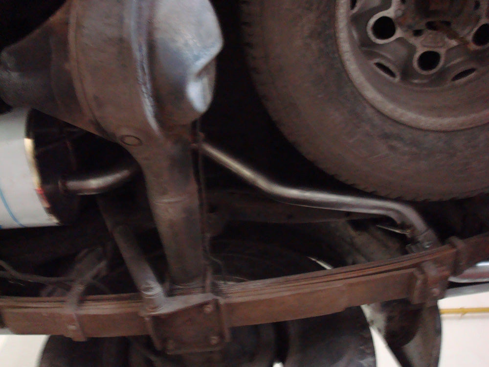 Mitsubishi L200 - K60T - mit Katalysator Endschalldämpfer - Endrohr nicht sichtbar