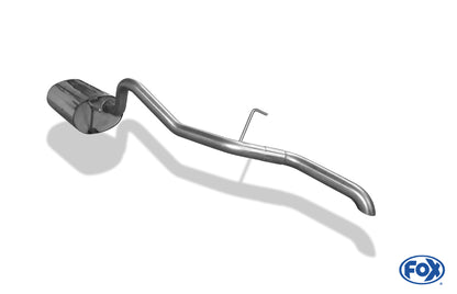 Mitsubishi L200 - K60T - mit Katalysator Endschalldämpfer - Endrohr nicht sichtbar