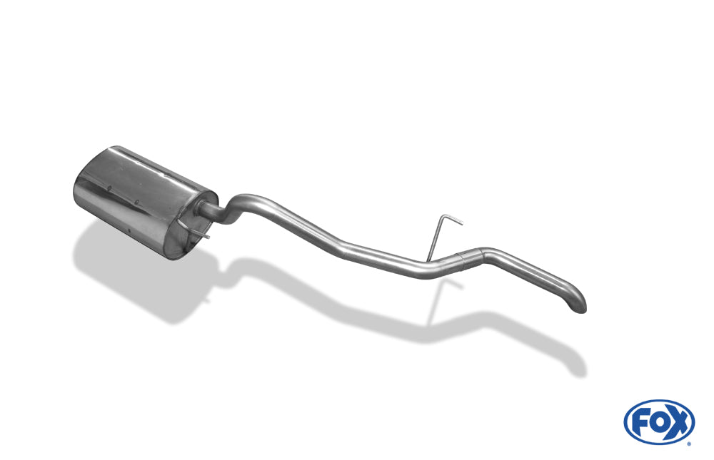 Mitsubishi L200 - K60T - mit Katalysator Endschalldämpfer - Endrohr nicht sichtbar