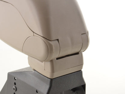 Mittelarmlehne universal mit Staufach beige