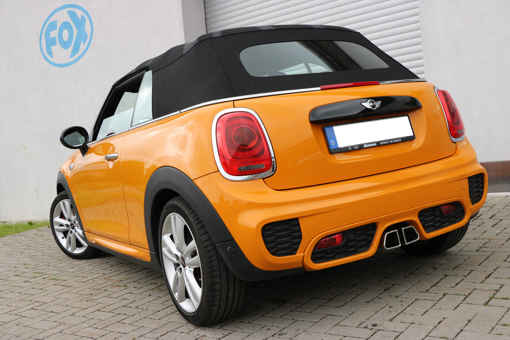 Mini Cooper S - F57 Endschalldämpfer Ausgang mittig - 2x95x78 Typ 68