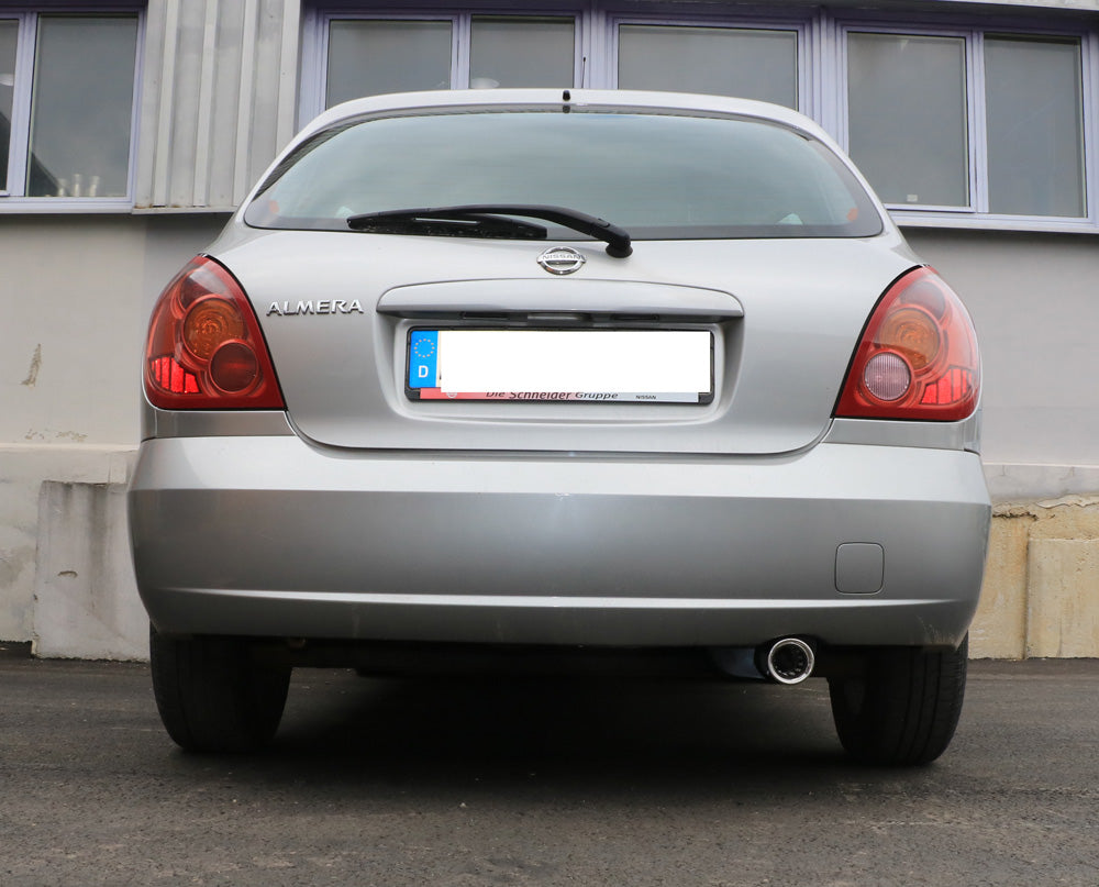 Nissan Almera - N16 Hatchback Endschalldämpfer - 1x80 Typ 13