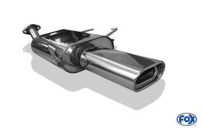 Nissan Primera P11 - Kombi/ Traveller Endschalldämpfer - 135x80 Typ 53